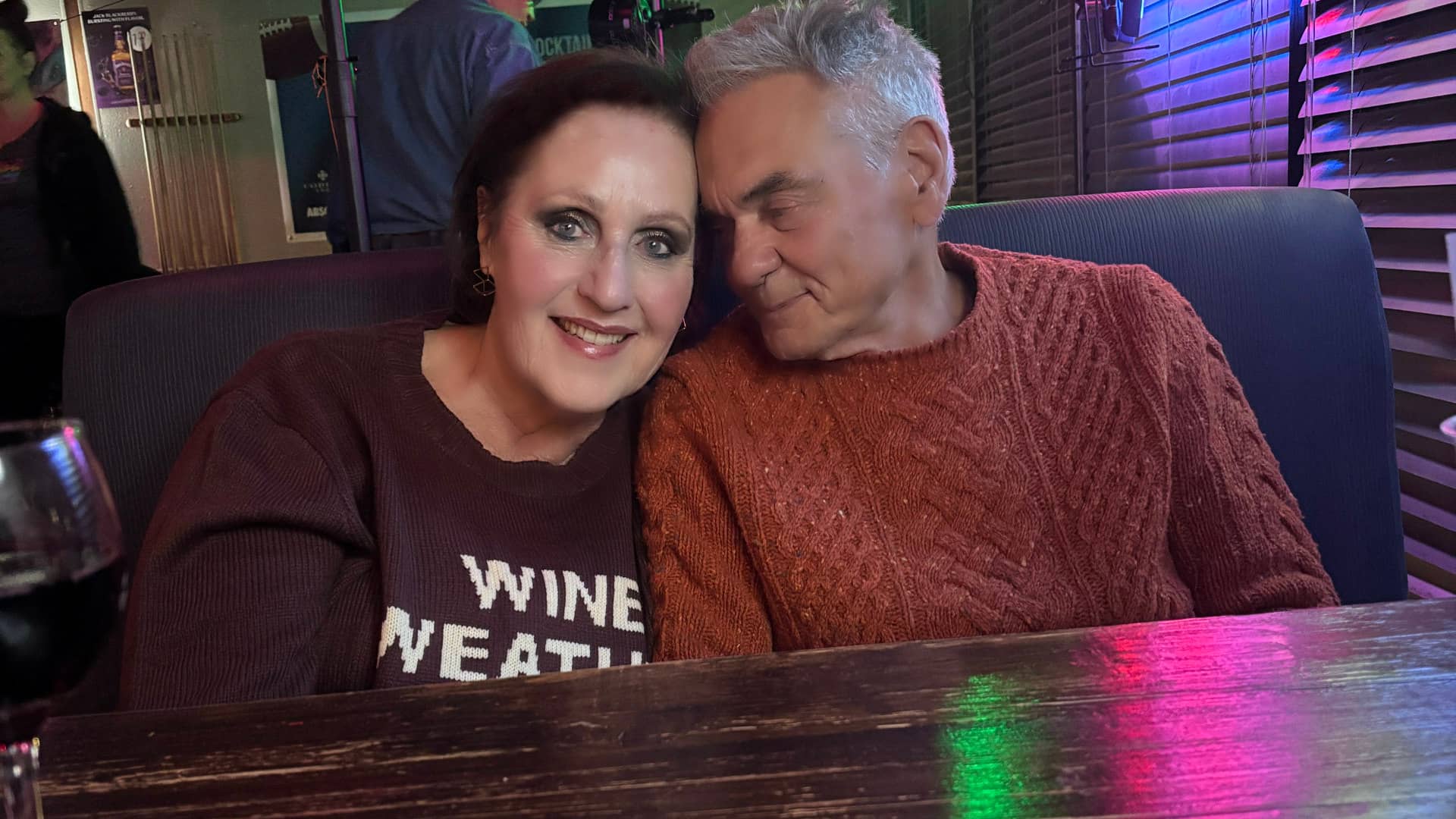 OLDER COUPLE AFTER CANCER, CHEMO, AND COVID